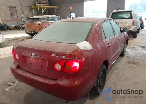 2004 Toyota Corolla Le из США, поврежденный, VIN JTDBR38E142025371